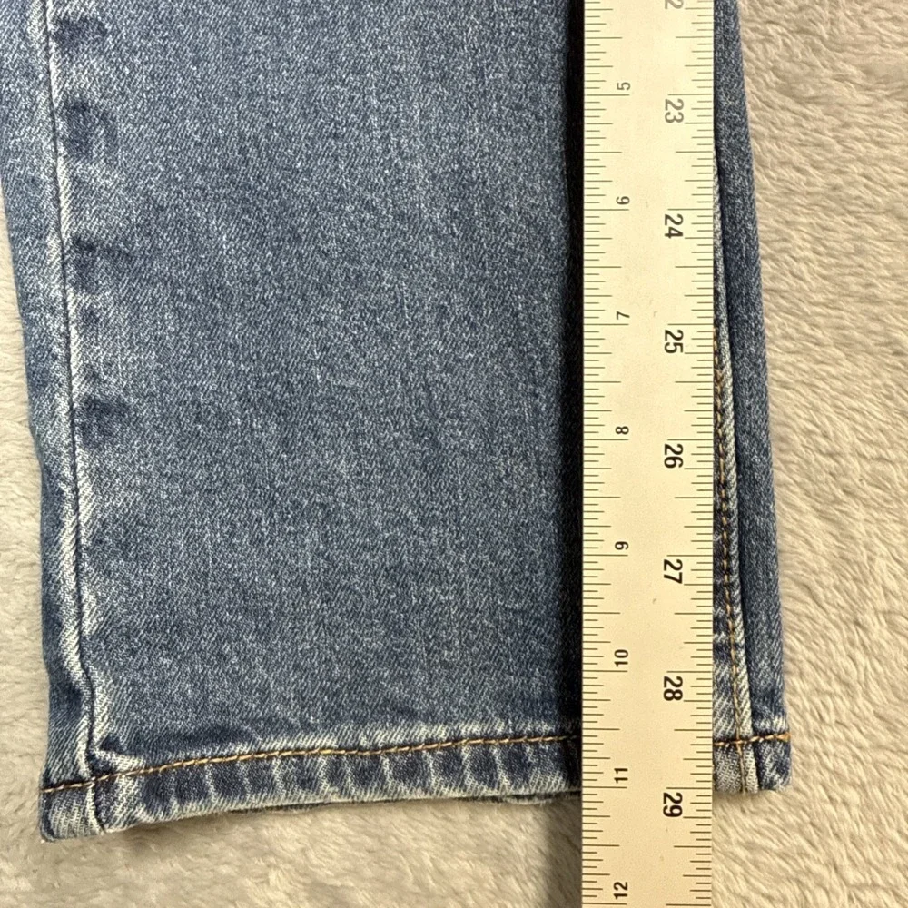 Levis 513 Jeans Mens‎ 30x30 (Fits 30X29) Blue Slim Straight Stretch Denim